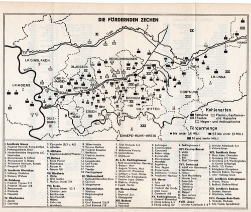 Ruhrgebiet die fördernden - +die,