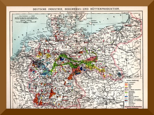 Deutsches reich karte - deutsches,
