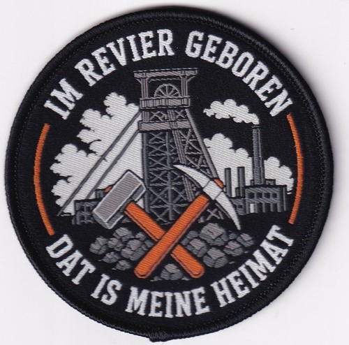 Aufnäher bergbau ruhrpott - bergbau,