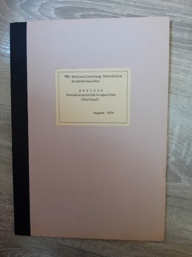 Ddr bergbau braunkohle - ddr, bergbau-