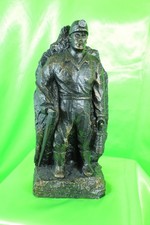 Bergmannsfigur aus Kunstharz