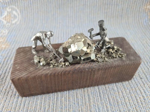 Vintage kleine bergarbeiter - kleine,