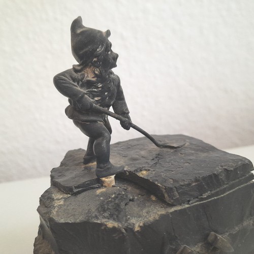 Antik bergbau skulptur 1930 - antik,