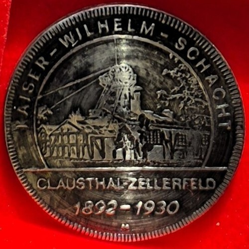 Bergbau medaille kaiser - medaille,