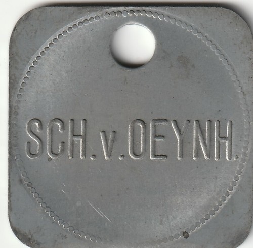 Bergbau fahrmarke schacht - fahrmarke,,