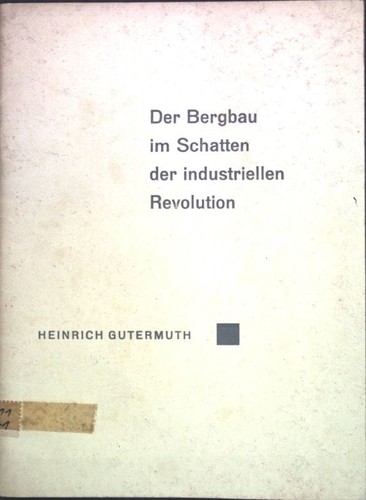 Der bergbau schatten - bergbau,