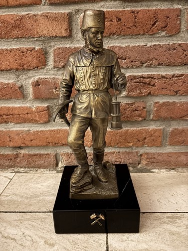 Bronze figur steiger bergbau - figur,