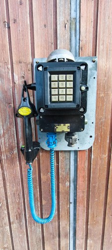Altes saarberg grubentelefon - altes,
