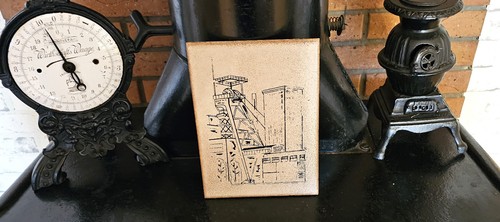 Bergbau kachel bergwerk - ,