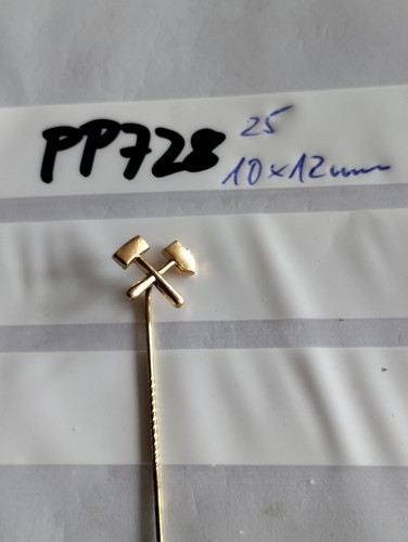 Anstecknadel bergbau hammer - anstecknadel,
