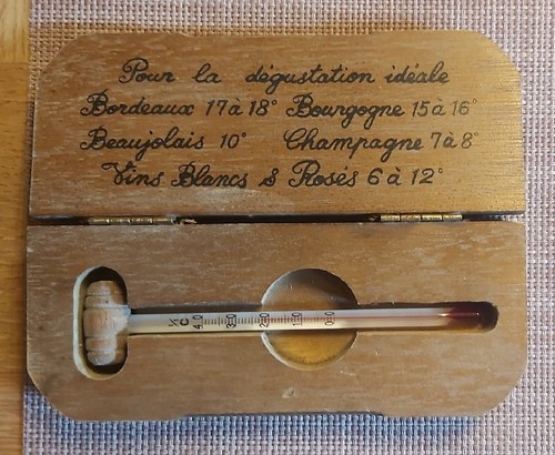 Weinthermometer vintage - weinthermometer,
