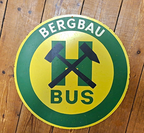 Verkehrszeichen bergbau bus - verkehrszeichen,